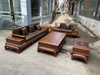 Bộ Bàn Ghế SoFa ZiTo Đùi Gà 2 Văng Gỗ Hương Đá VIP