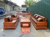 Bộ ghế sofa quây pháo cánh tiên đối gỗ hương đá vip 1
