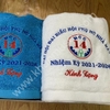 Khăn bông quà tặng thêu logo (mẫu 74)