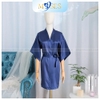 Áo choàng lụa xanh navy - Áo choàng tắm Spa GIÁ TỐT