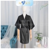 Áo choàng lụa màu đen - Áo choàng tắm Spa GIÁ TỐT