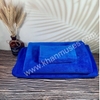 Khăn Spa chuyên dụng - Khăn microfiber màu XANH BLUE