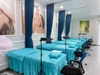 Ga giường Spa trần bông - Màu Xanh ngọc