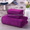 Khăn Spa chuyên dụng - Khăn microfiber màu TÍM