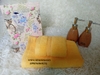 Bộ 2 khăn cotton cao cấp màu vàng