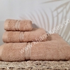 Bộ khăn cotton cao cấp màu nâu