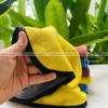 (COMBO 5 KHĂN) Khăn lau ô tô - Khăn lau 2 màu freeship toàn quốc