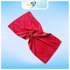Khăn Spa chuyên dụng - Khăn microfiber màu ĐỎ