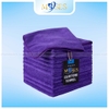 Khăn Spa chuyên dụng - Khăn microfiber màu TÍM