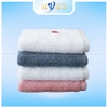 Khăn quà tặng thêu Khóa tình yêu - Cotton nhiều màu