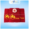 Khăn quà tặng màu ĐỎ - Theo yêu cầu giá tốt