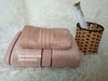 Bộ 2 khăn cao cấp sợi tre màu nâu