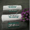 Bộ khăn Spa quấn tóc màu trắng Microfiber Thêu logo
