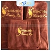 Khăn Spa chuyên dụng - Khăn microfiber màu NÂU
