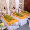 Khăn spa màu Xanh rêu