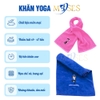 Khăn Yoga - Khăn tập Yoga thêu/dệt logo cao cấp, giá rẻ toàn quốc