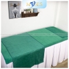 Khăn trải giường Spa chuyên dụng microfiber - Xanh lá