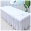 Khăn trải giường Spa chuyên dụng microfiber - Màu trắng