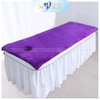 Khăn trải giường Spa chuyên dụng microfiber - Màu tím