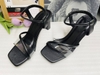 GIÀY SANDAL CAO GÓT QUAI MẢNH PHỐI QUAI TRONG T264