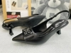 GIÀY CAO GÓT SLINGBACK MŨI NHỌN THANH LỊCH AZ044