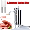 Dụng Cụ Nhồi Lạp Xưởng, Xúc Xích, Dồi Sụn Inox Cao Cấp Sausage Stuffer Filler Maker Homemade Manual Stainless Steel