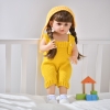 Búp Bê Tái Sinh Thân Nhựa Mềm Mại 55 cm = 22 inch Reborn Silicon Vinyl Doll