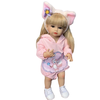 Búp Bê Tái Sinh Thân Gòn Mềm Mại 55 cm = 22 inch Reborn Silicon Vinyl Doll