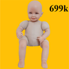 {Đủ Mẫu} Búp Bê Tái Sinh Thân Gòn Mềm Mại 50 cm = 20 inch Reborn Vinyl Doll