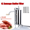 Dụng Cụ Nhồi Lạp Xưởng, Xúc Xích, Dồi Sụn Inox Cao Cấp Sausage Stuffer Filler Maker Homemade Manual Stainless Steel