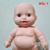 [Đủ mẫu] Búp Bê Tái Sinh Nhựa mềm 12 cm - Vinyl reborn Baby 5 inch Doll