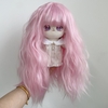 Phụ Kiện Tóc Tơ Giả Bằng Lụa Chịu Nhiệt Tóc Cho Búp Bê Tái sinh 55 cm = 22 inch Doll, Búp Bê 20 cm ixdoll