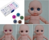 Hộp 100 pcs Phụ Kiện Mắt 3D 12 mm Nhựa Cho Búp Bê 12 cm 5 Inch Doll Động Vật Dành Cho Đồ Chơi, Làm Thủ Công PVN5375