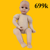 {Đủ Mẫu} Búp Bê Tái Sinh Thân Gòn Mềm Mại 50 cm = 20 inch Reborn Vinyl Doll