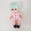 89k = Búp Bê Tái Sinh Nhựa mềm 5 inch 12 cm Vinyl reborn Baby Doll (tóc dán, bán i hình)