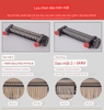 Máy Làm Mì Sợi DHH220C/750W Lưỡi 2/6mm Cán Hoành Thánh, Bánh Canh, Bánh Bao Ramen Chinese Noodles Fried PVN3818