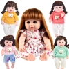 {Đủ mẫu} Búp Bê Bé Gái Tái Sinh Nhựa Mềm Nathaniel Cao Cấp 48 cm 19 inch Silicone Reborn Doll