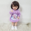 Búp Bê Tái Sinh Thân Nhựa Mềm Mại 55 cm = 22 inch Reborn Silicon Vinyl Doll