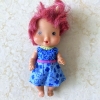 Búp Bê Cô Bé Dâu Tây Thơm Phức 14 Cm 5.5 Inches  A Girl Strawberry Shortcake Dolls