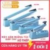 Máy Hàn Miệng Túi Nilon [Vỏ Sắt ] Túi Zip Dập Tay Để Bảo Quản Thực Phẩm, Bọc Sản Phẩm Bán Hàng, Cắt Màng Co [Bảo Hành 3 Tháng]