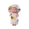 Búp Bê Em Bé Sơ Sinh Ngủ Đông 11 cm 3,5 inch Kèm Trang Phục Sleeping Doll 