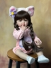 Búp Bê Tái Sinh Thân Nhựa Mềm Mại 55 cm = 22 inch Reborn Silicon Vinyl Doll