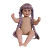 Phụ Kiện Tóc Tơ Giả Bằng Lụa Chịu Nhiệt Tóc Cho Búp Bê Tái sinh 55 cm = 22 inch Doll, Búp Bê 20 cm ixdoll
