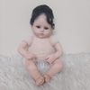 Búp Bê Tái Sinh Thân Gòn + Thân Nhựa Mềm Mại 48 cm = 19 inch Reborn Silicon Vinyl Doll