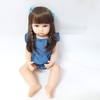 Búp Bê Tái Sinh Thân Nhựa Mềm Mại 55 cm = 22 inch Reborn Silicon Vinyl Doll