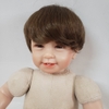 Phụ Kiện Tóc Tơ Giả Bằng Lụa Chịu Nhiệt Tóc Cho Búp Bê Tái sinh 55 cm = 22 inch Doll, Búp Bê 20 cm ixdoll