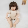 Phụ Kiện Tóc Tơ Giả Bằng Lụa Chịu Nhiệt Tóc Cho Búp Bê Tái sinh 55 cm = 22 inch Doll, Búp Bê 20 cm ixdoll