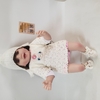[Đủ mẫu] Búp Bê 55 cm = 22 inch Thân Gòn Mềm Mại  Reborn Silicon Vinyl Doll