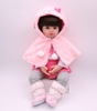 Búp Bê Tái Sinh Thân Gòn + Thân Nhựa Mềm Mại 48 cm = 19 inch Reborn Silicon Vinyl Doll