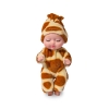 Búp Bê Em Bé Sơ Sinh Ngủ Đông 11 cm 3,5 inch Kèm Trang Phục Sleeping Doll 